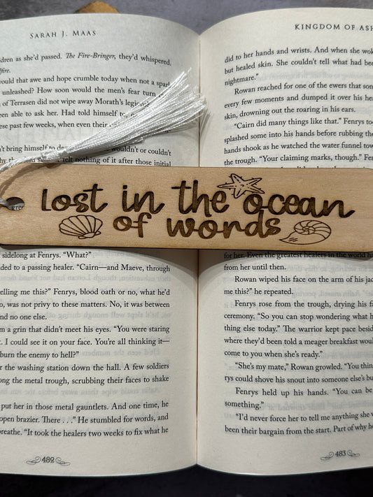Lost in the ocean of words